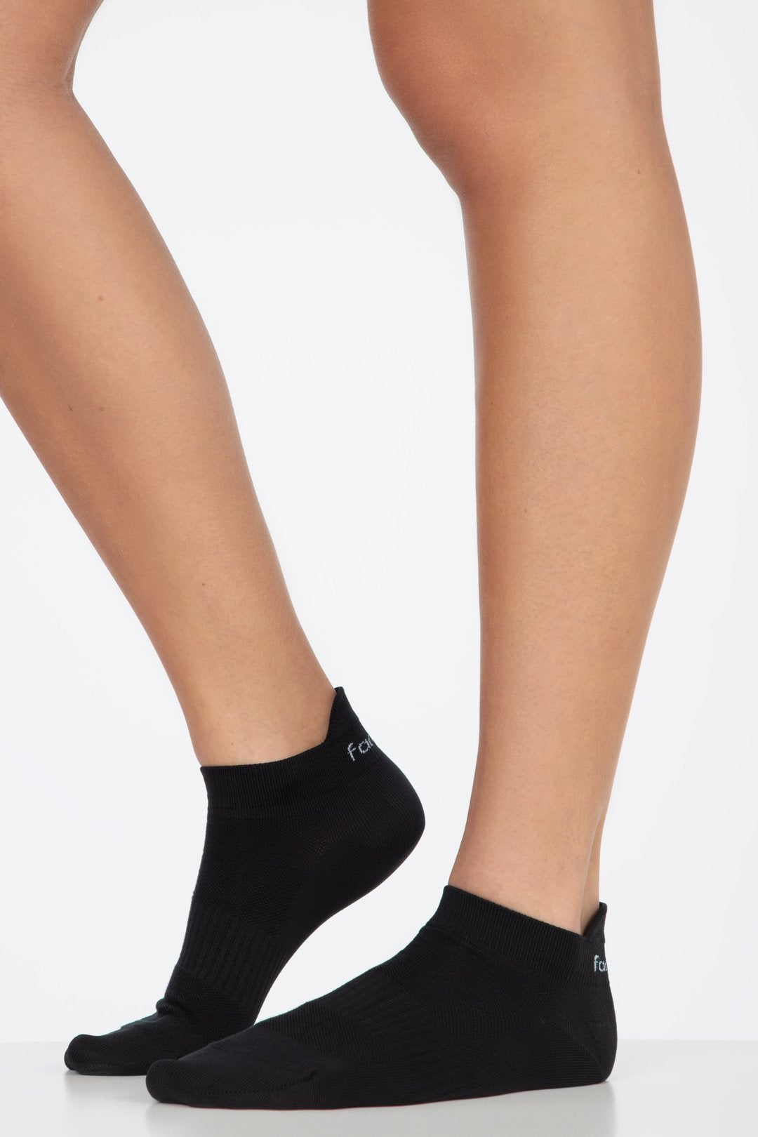 2-Pack Light Knit Ankle Sokker - sokker for dame - Grå - Famme